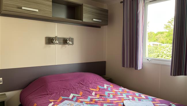 Mobilheim Grand Confort auf dem Campingplatz KostArMoor in Fouesnant zu vermieten