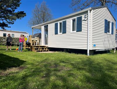 Mobilheim Pacifique zu vermieten auf dem Campingplatz KostArMor in Fouesnant