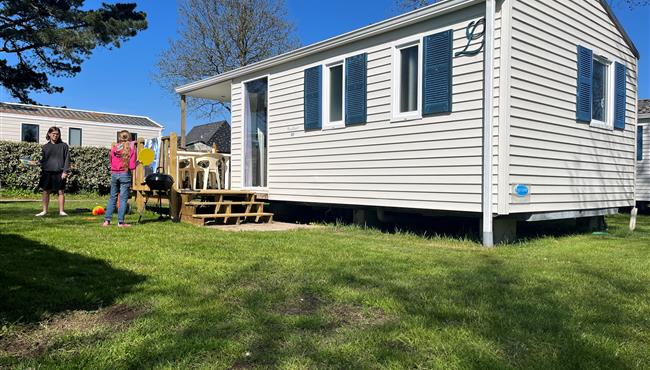 Mobilheim Pacifique zu vermieten auf dem Campingplatz KostArMor in Fouesnant