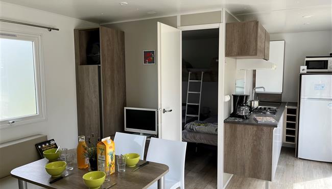 Mobilheim Déclik Riviera Camping Kost ar Moor Fouesnant