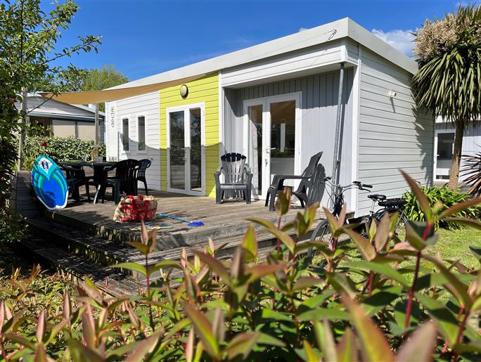 Mobilheim Déclik Riviera Camping Kost ar Moor Fouesnant