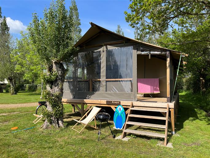 Glamping Zeltvermietung Safari Camping Kost ar Moor