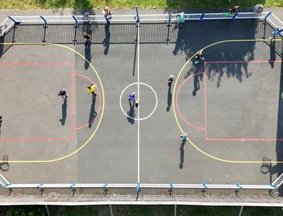  Fußballspiel auf dem Campingplatz kost-ar-moor fouesnant sud finistere