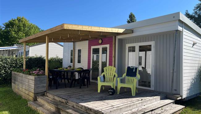 Mobilheim Déclik Riviera Camping Kost ar Moor Fouesnant