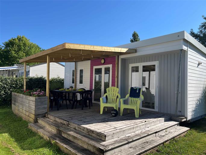 Mobilheim Déclik Riviera Camping Kost ar Moor Fouesnant