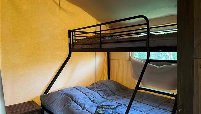 Safarizelt für 5 Personen in der Bretagne